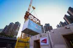 把钢筋混凝土从工地挪到工